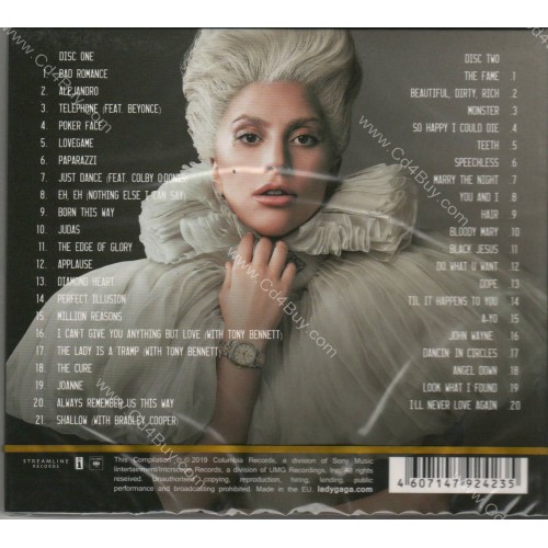 LADY GAGA - Greatest Hits (2 CD) 2019
